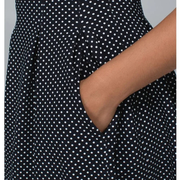 RARE LULULEMON Here  To There High Neck Heathered Gray Tennis Dress Size 2 - Picture 5 of 12